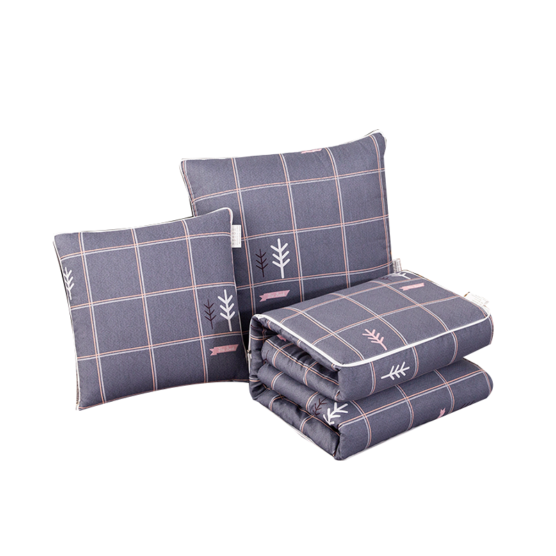 雅鹿 YLC2312全棉抱枕被 展开100*145cm