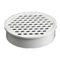 地漏带滤网 PVC简易地漏 直径75mm 单位/个