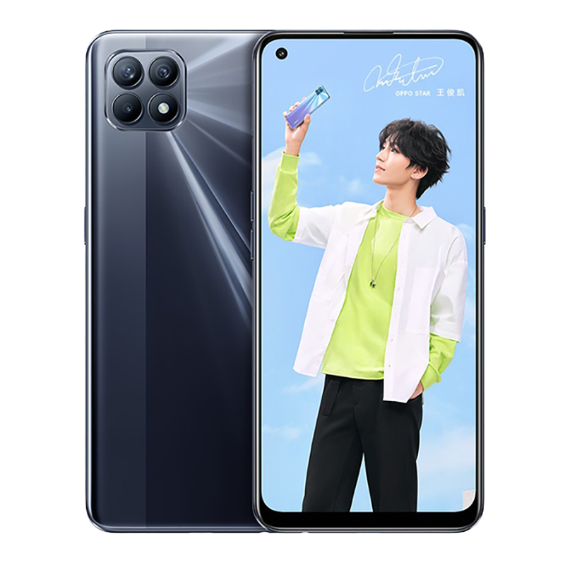 [二手9成新]OPPO Reno4 SE 超闪黑 8G+256G 全网通安卓手机6.43英寸屏双卡拍照娱乐备用5G手机