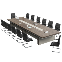 伟樽会议台450*150*75cm+椅子*16套