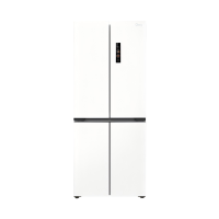 美的(Midea)M60云朵系列535十字四开门60cm纯平全嵌超薄双系统白色家用冰箱MR-535WUSPZE