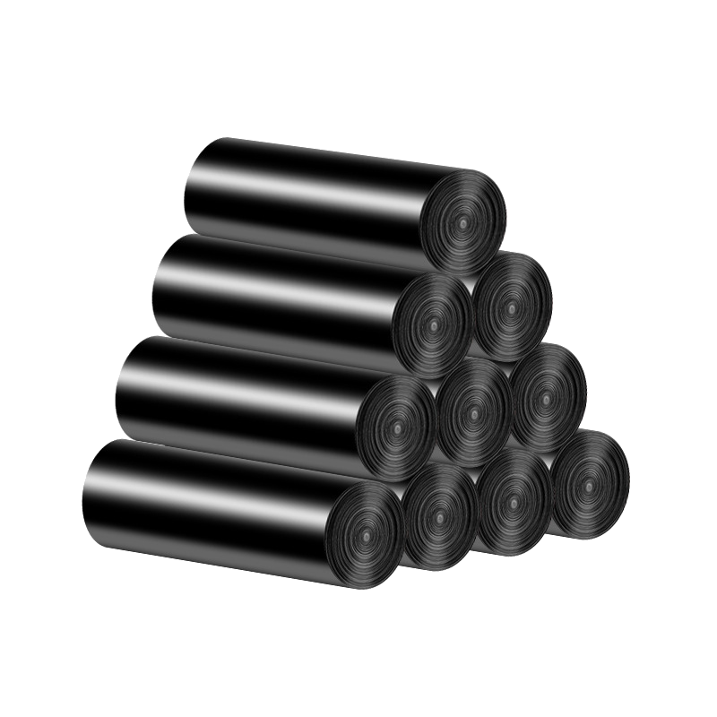 津卓 厨房餐余垃圾袋黑色垃圾袋 45*55CM 个