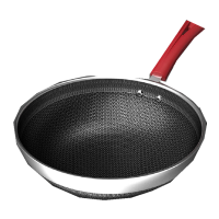 康巴赫 LPB-YX32F福乐316L蜂窝炒锅32cm(无盖)