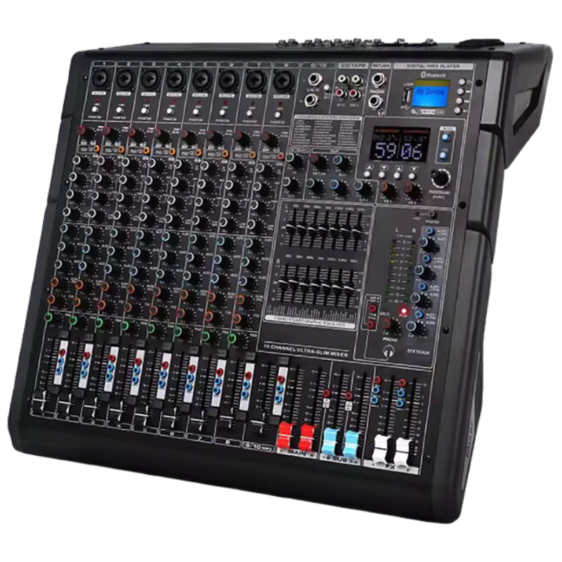 润普Runpu 国产化会议音频专业调音模拟8路4编组4AUX输出调音台RP-WTG908UX