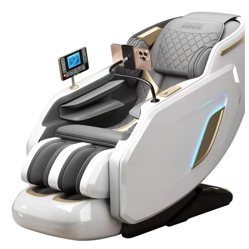 灵龙八方 新款豪华按摩椅SL导轨4手双机芯家用全身多功能AI智能沙发椅LLB-477S-A56-PM-H001