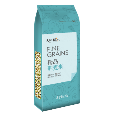 天地粮人 精品荞麦米 350g*3健康粗粮营养丰富