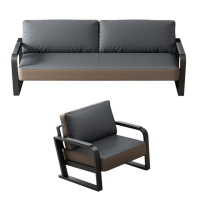 豫龙都 办公沙发 3+1 套