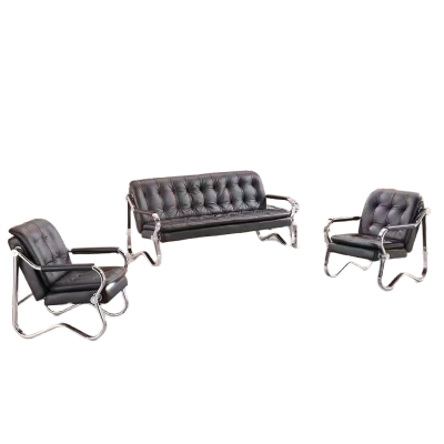 首指(SZ)钢架脚西皮沙发/SZ9905#-2