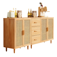 豫龙都 藤编餐边柜 2m 台