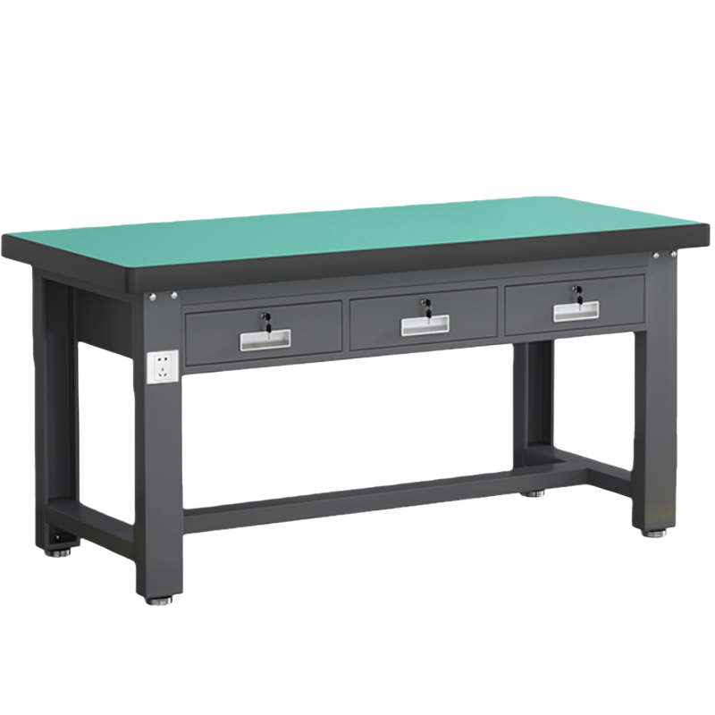 铭思达钳工操作台1.5米平三抽张