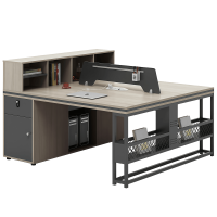 豫龙都 办公桌子 双人 张