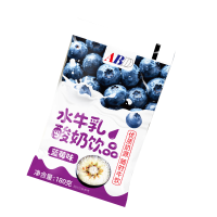 ABD水牛奶酸奶蓝莓味180g*5袋网红儿童学生饮料早餐奶