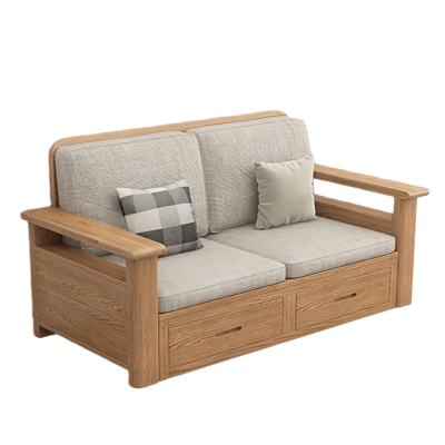 智叶舟沙发双人位150*75*88cm张