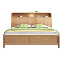 锁匠 简约实木床