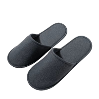 极星健 一次性拖鞋 拉⽑绒4.5mm原麻柳叶纹底 双