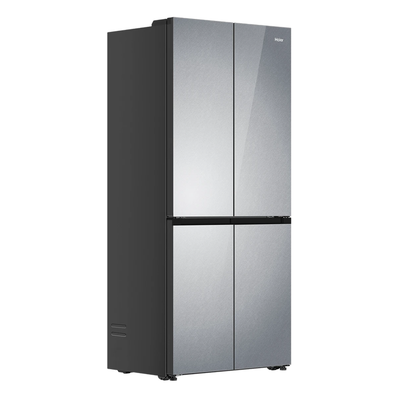 海尔(Haier)小红花系列十字490升四门BCD-490WGHTDE5GDU1超薄电冰箱一级能效风冷无霜大容量