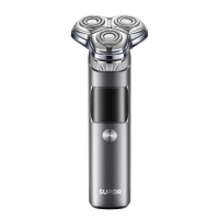 苏泊尔(SUPOR)ZMD安心系列 HM空气垫悬浮3刀头IPX7防水干湿双剃超强动力大屏显示刮胡刀全身水洗ES-RT31