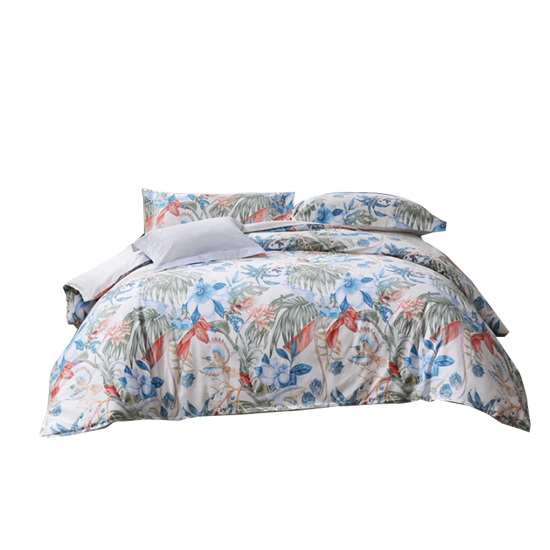 富安娜 抗菌磨毛床上四件套 彩韵芳华 203*229cm