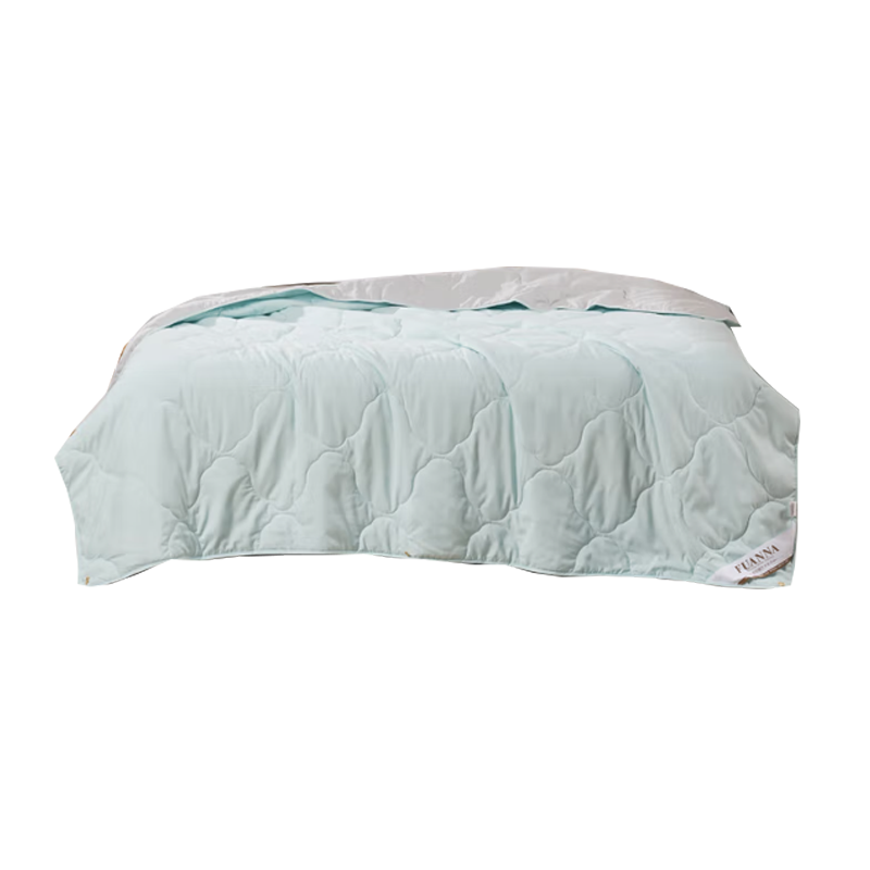 富安娜夏季薄被空调被净柔夏被 青棠·绿 小号152*210cm