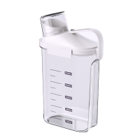 海亚森 M1C39 大号长柄壶盖杂粮罐收纳盒(计价单位:个)透明色