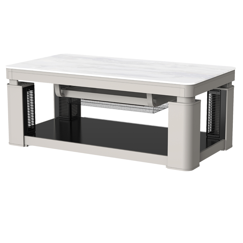 荣事达RC-C16GDB1电暖桌取暖桌电炉桌子家用客厅长方形电茶几-门店