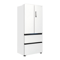 美的(Midea)M60机皇550法式多门超薄纯平全嵌一级除菌净味大容量家用制冰冰箱双系统MR-550WUFIPZE