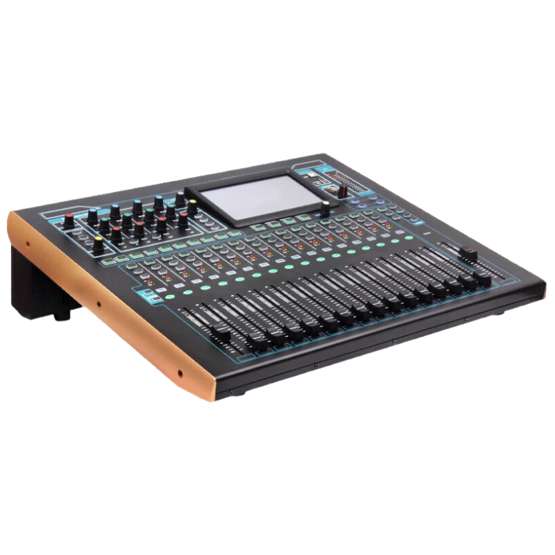 润普Runpu 全数字专业调音台24路内置声卡带电脑远程控制功能触摸屏支持多轨录音脚踏开关RP-STV24