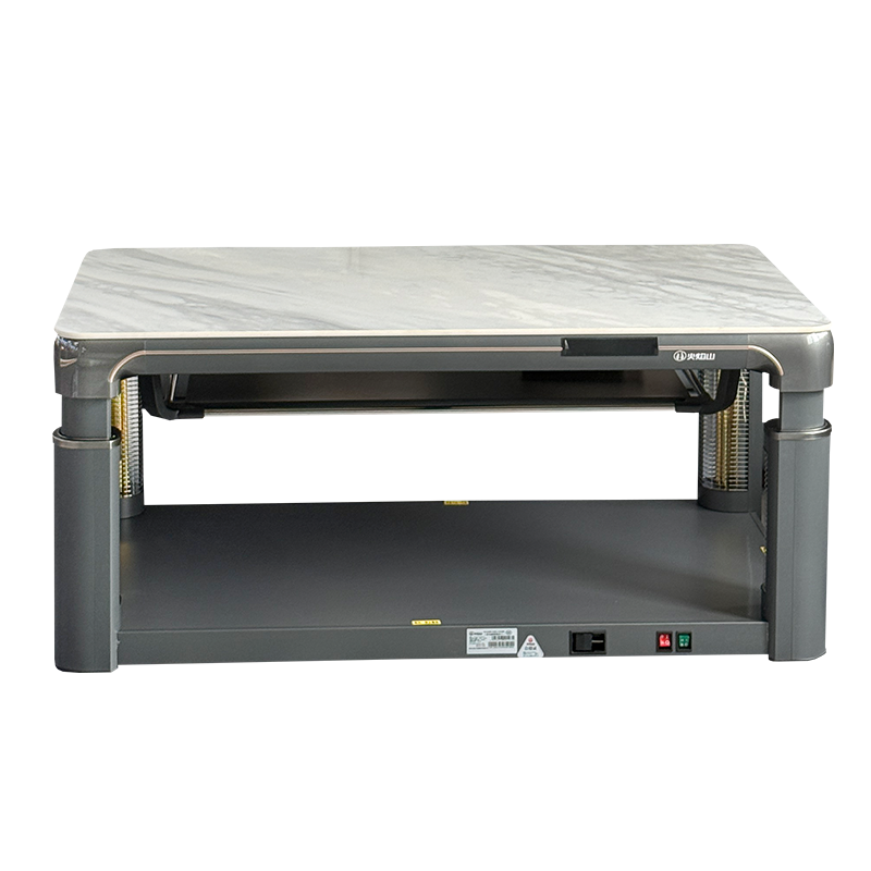 火焰山2024新款取暖桌电暖桌家用取暖茶几长方形升降烤火炉贵州取暖炉