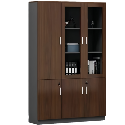 豫龙都 办公柜 三门 个