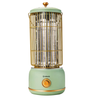 艾美特(Airmate)取暖器小太阳800W功率节能速热柔光低噪复古小型电暖气2档调节倾倒断电WR8-X4-1