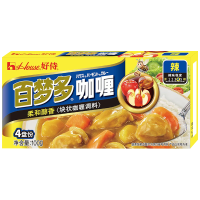 好侍百梦多咖喱(辣)100g盒装长效保质24个月美味调味佳品