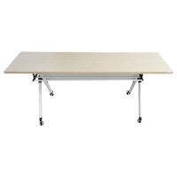 富莱斯宝 会议条桌学习桌阅览桌折叠桌 1200*400*750 张