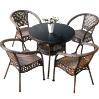 演发 桌椅组合80cm 套