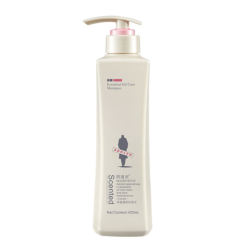 阿道夫洗护套装 净澈清爽控油洗发水护发素420ml*2