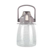 希乐Cille大肚水杯大容量户外运动女儿童学生tritan刻度吸管塑料杯子