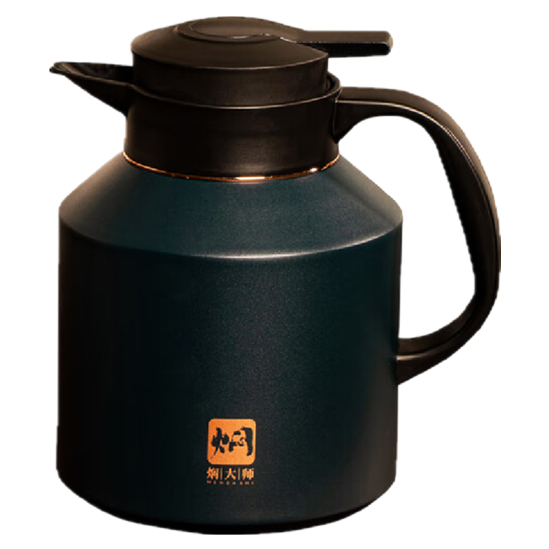 焖大师龙润焖茶壶套装MT1802W闷泡壶便携茶水分离白茶套装保温壶1700ml