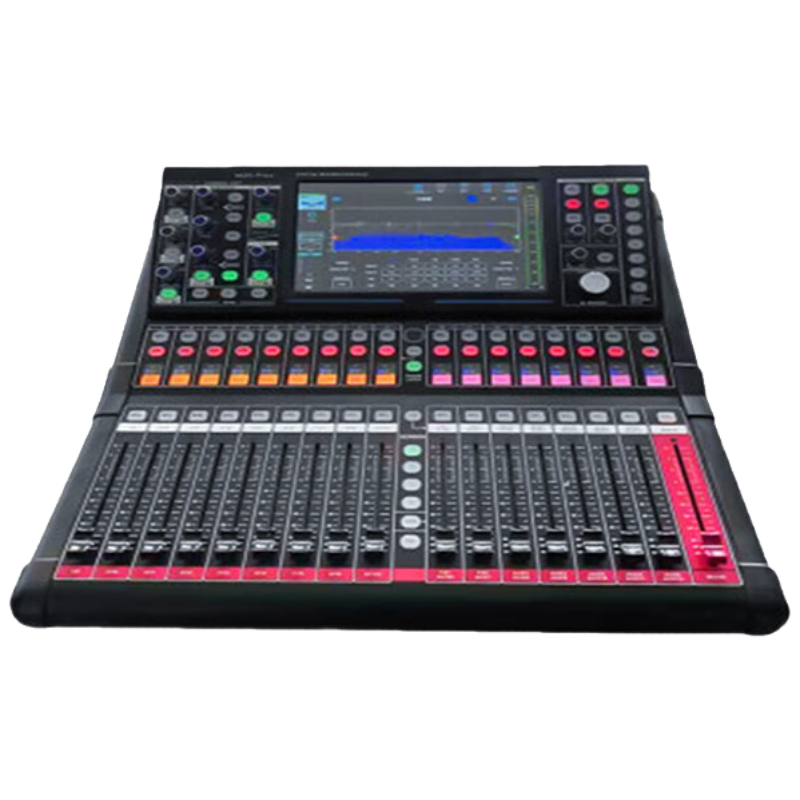 润普Runpu 专业数字调音台20路触摸屏调音控制台电脑远程控制支持Dante扩展多轨录音调音台RP-STY20EX