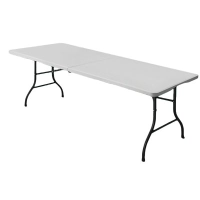 晨磊折叠桌244*75*74cm/个