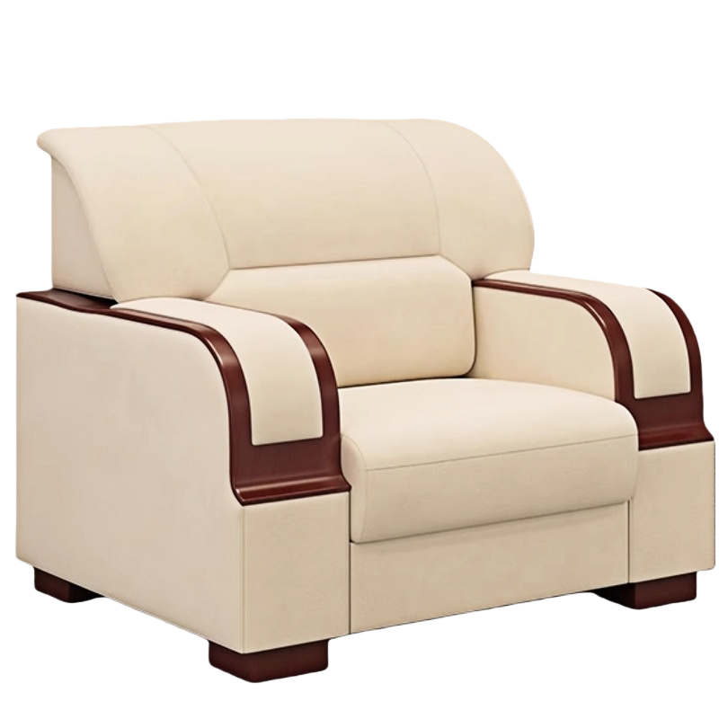 豫龙都 贵宾接待会议室沙发 布艺单人位 张