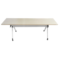 富莱斯宝 会议条桌学习桌阅览桌折叠桌 1800*400*750 张
