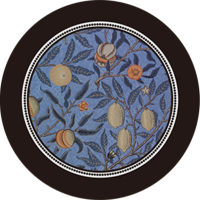 山之只 吸水防滑隔热杯垫 圆形10*10cm 块