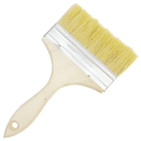 金盔纯猪鬃毛油漆刷毛刷6寸/把