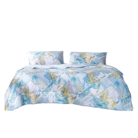 富安娜半夏云柔七孔抑菌印花夏被203*229CM