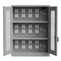 珂攸洋钢制充电柜750*380*1050mm台