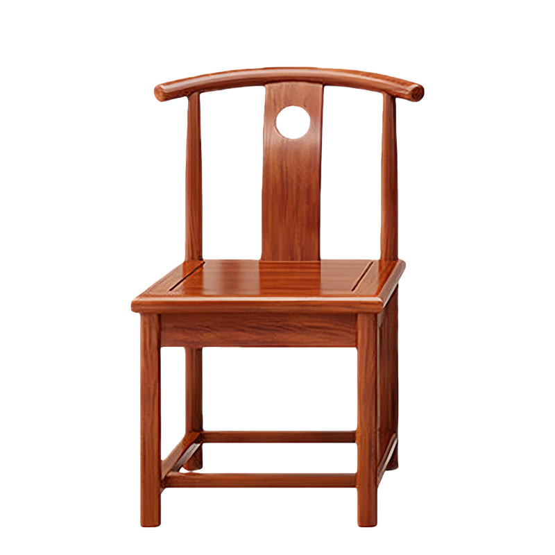 宜掌柜 木质椅子 带靠背 把