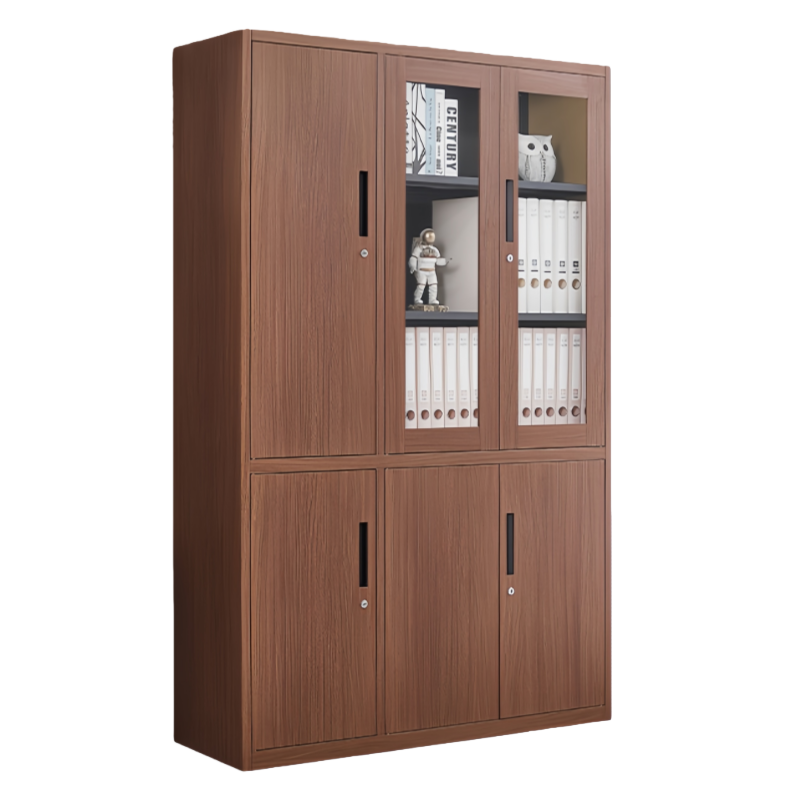 智叶舟凭证档案柜六门118*40*185cm台