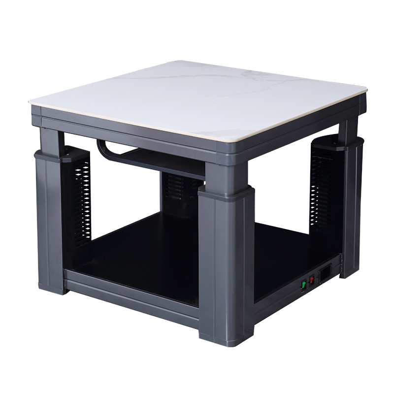 火焰山取暖桌正方形家用升降电暖桌方桌电暖桌烤火桌