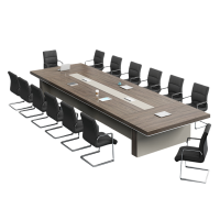 伟樽会议桌200*100*75cm+椅子*6套