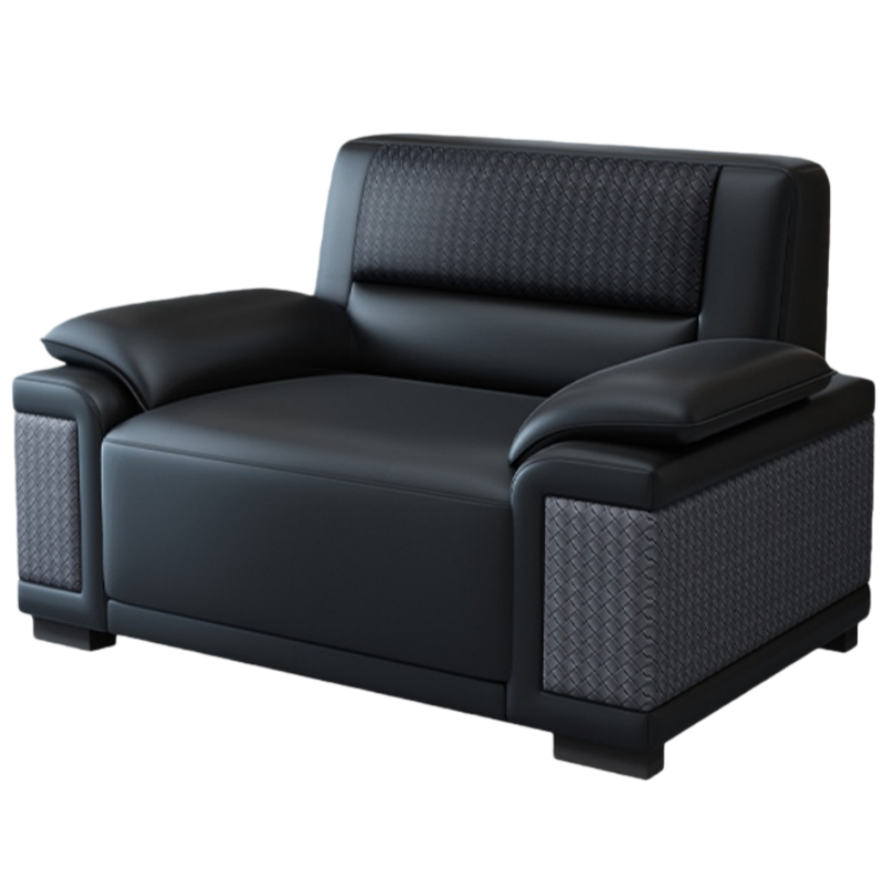 豫龙都 商务洽谈接待沙发 三人位 张