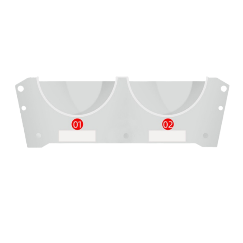 豫龙都 安全帽收纳架 两位 个